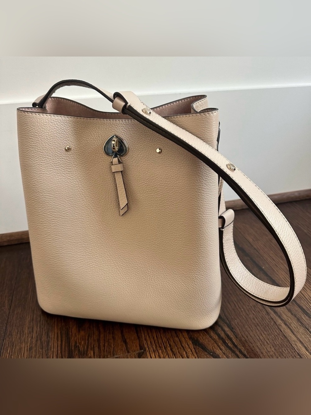 Kate Spade Leather Bucket Shoulder Bag